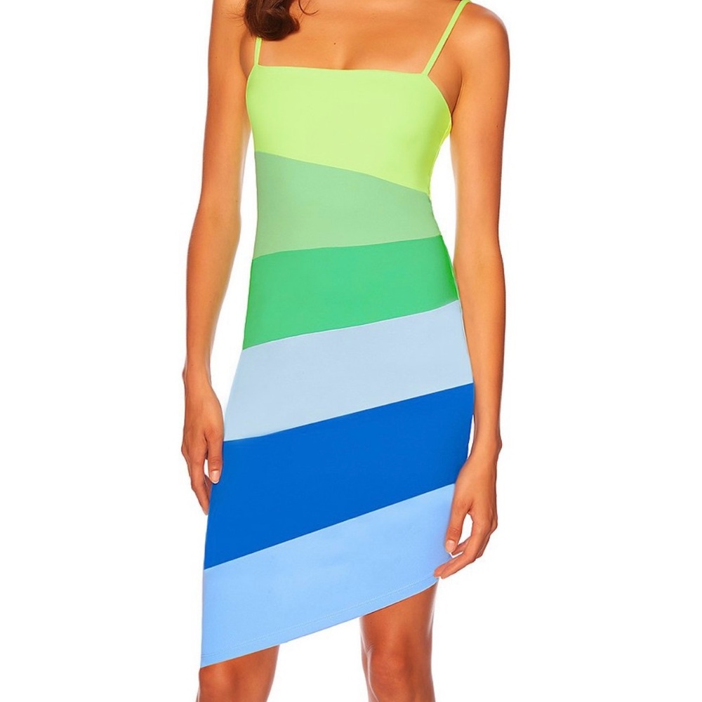 Susana Monaco Color-blocked Dress NWT XL